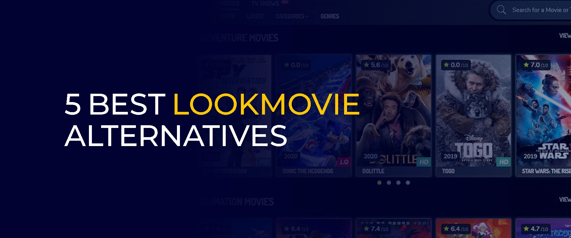 5 Best Lookmovie Alternatives