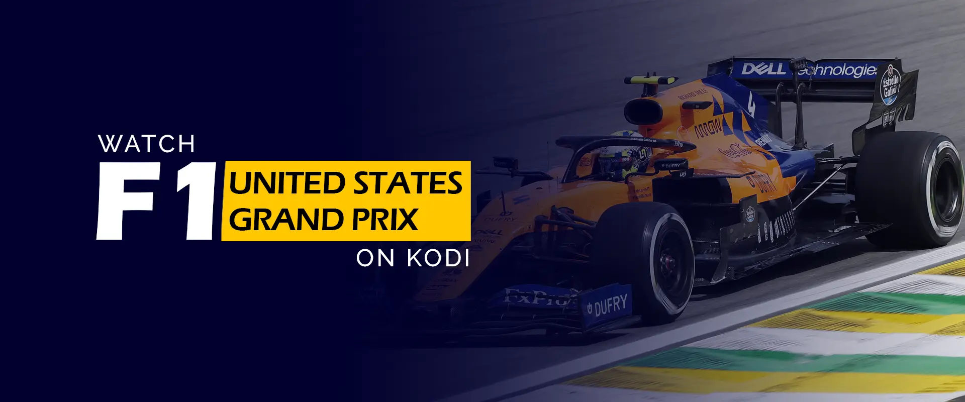 Watch F1 United States Grand Prix on Kodi