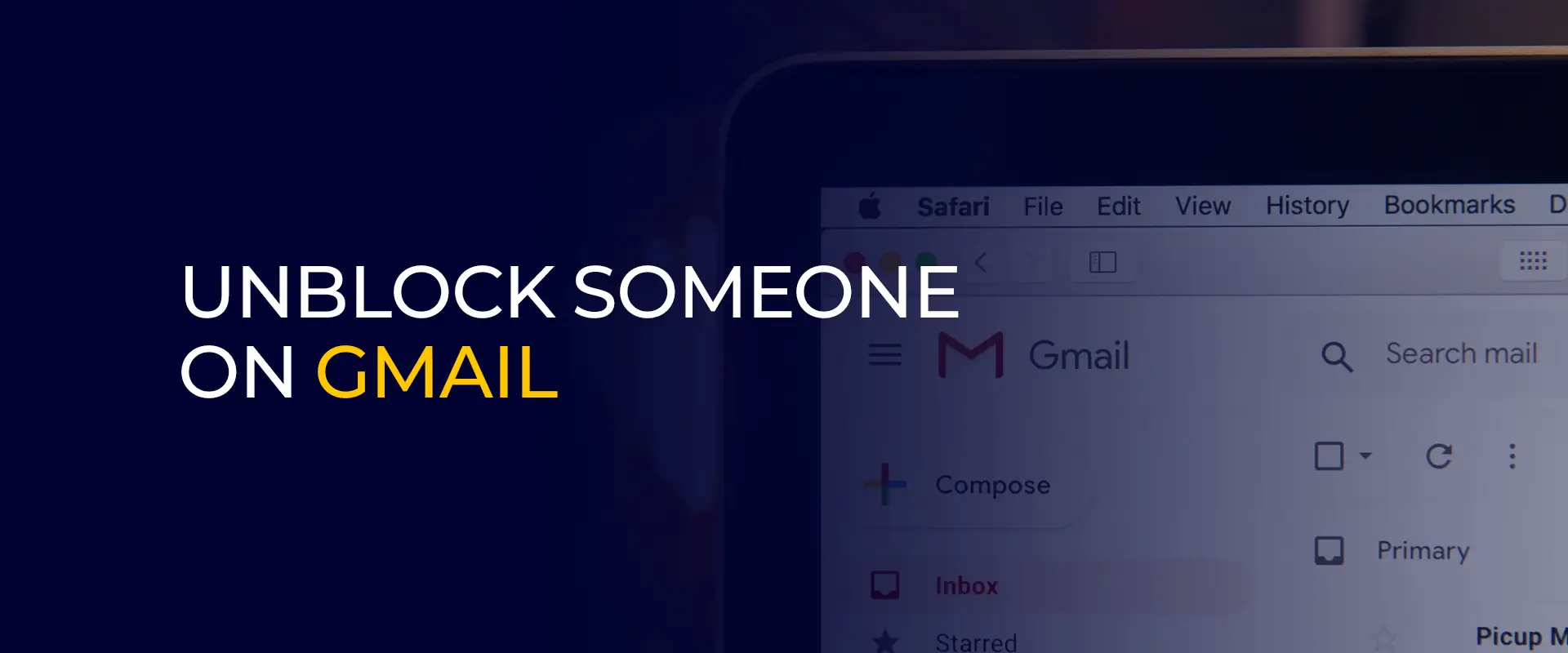 Unblock Someone on Gmail 