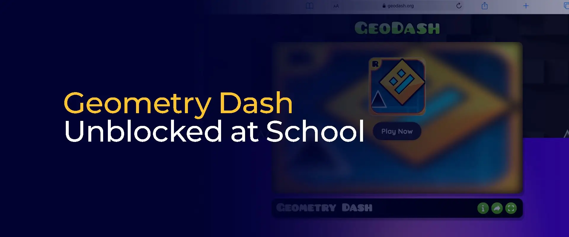 Geometry Dash Unblocked at School 