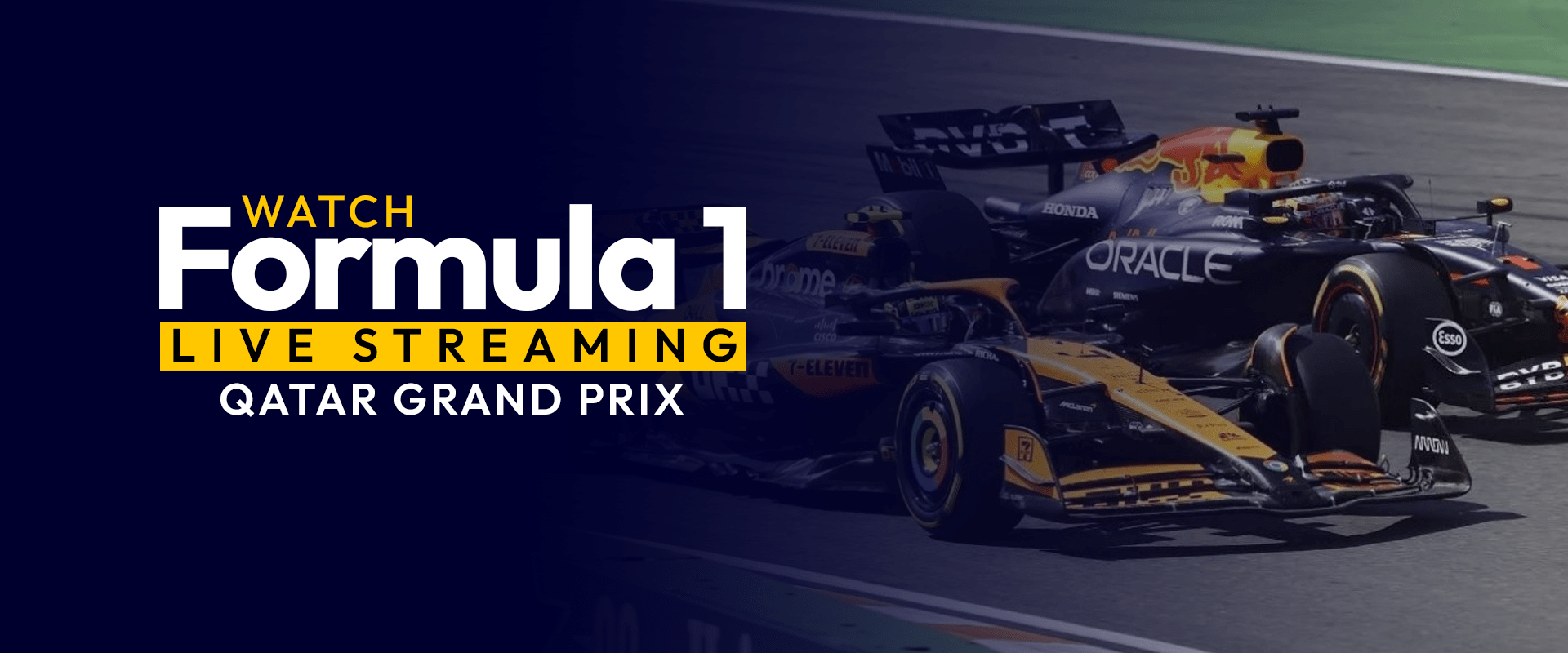 Watch Formula 1 Live Streaming Worldwide Qatar Grand Prix