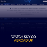 مشاهدة Sky Go Abroad UK