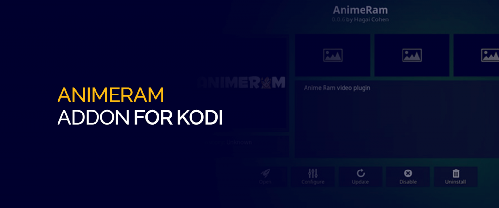 AnimeRam-add-on voor Kodi