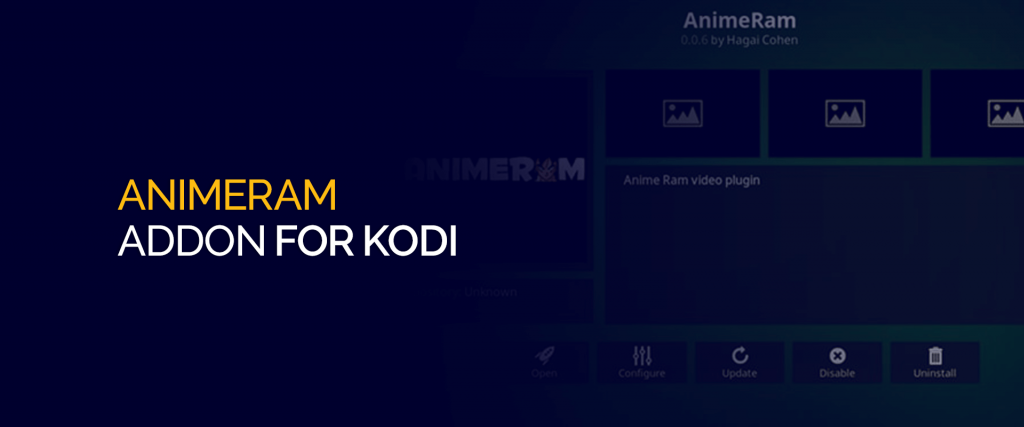 适用于 Kodi 的 AnimeRam 插件