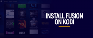 Instale o Fusion no Kodi