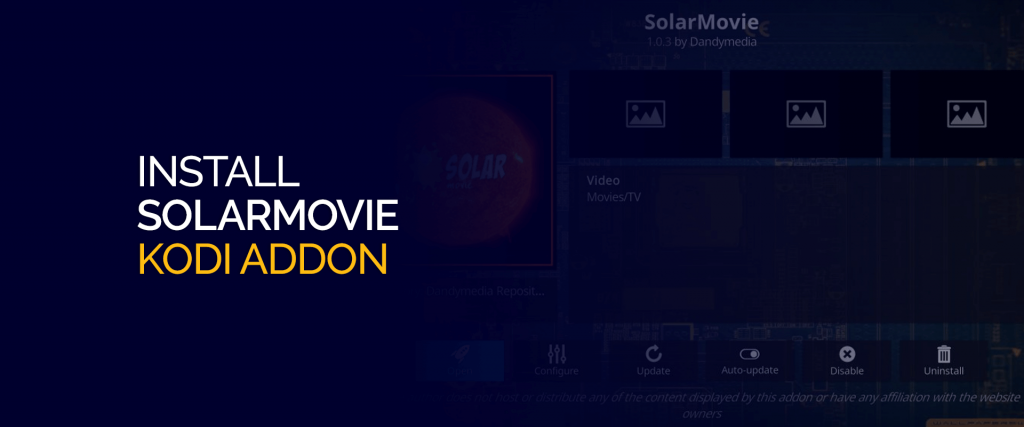 SolarMovie Kodi アドオンをインストールする