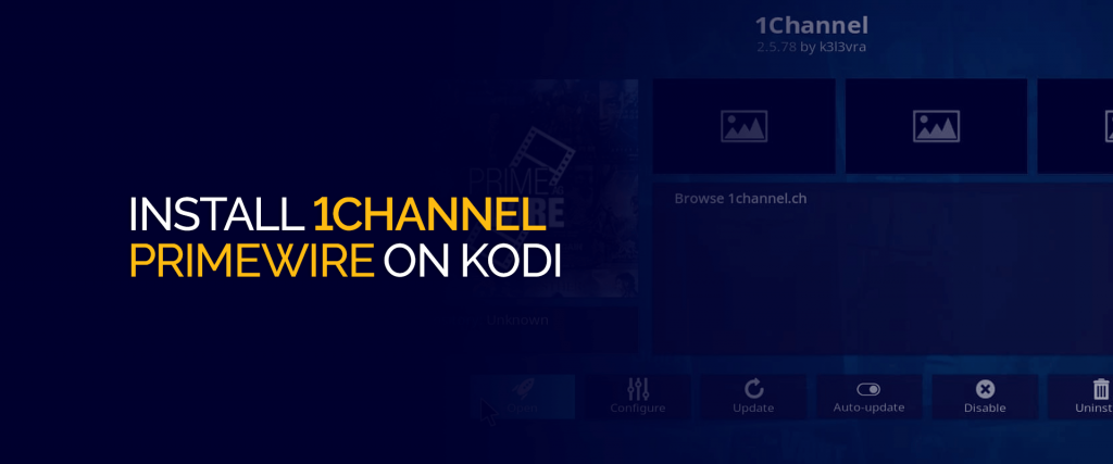 Install 1Channel Primewire on Kodi