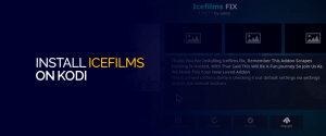 在 Kodi 上安装 IceFilms