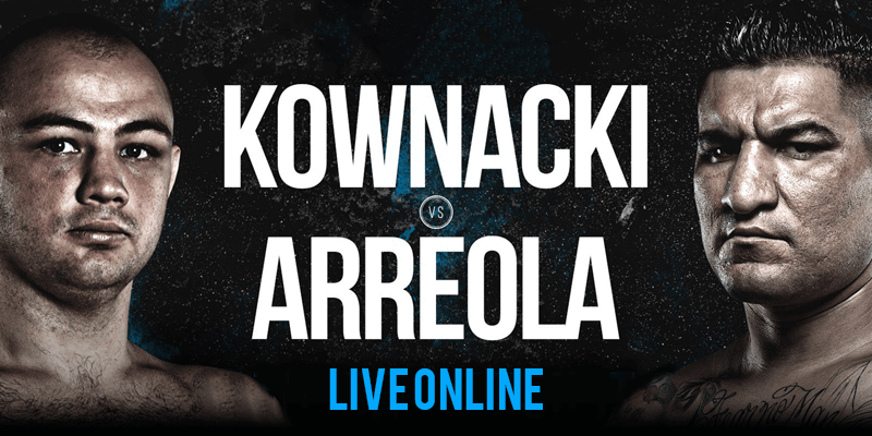 Tonton Kownacki VS Arreola Live Online