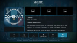 Covenant-Installation