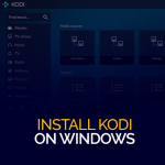 Instal Kodi di Windows