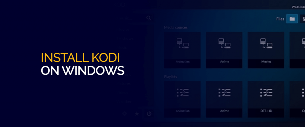 Installeer Kodi op Windows