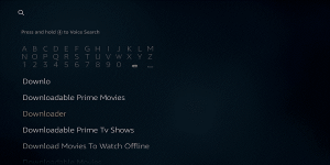 Figure 7 Fire TV Downloader