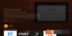 Figura 9 Fire TV Downloader