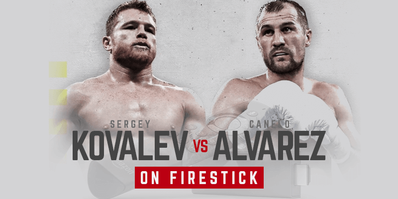 Kijk Kovalev vs Alvarez op Firestick