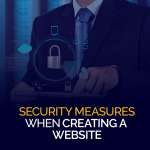 الإجراءات الأمنية عند إنشاء موقع على شبكة الإنترنت