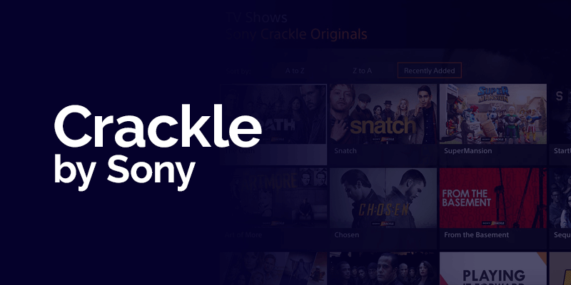 Sony'den Crackle