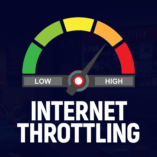 internet throttled internet throttled