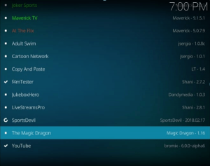 Kodi 插件列表 1