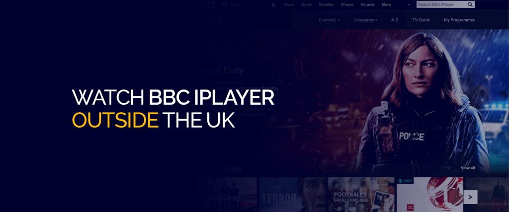 Oglądaj BBC iPlayer poza Wielką Brytanią
