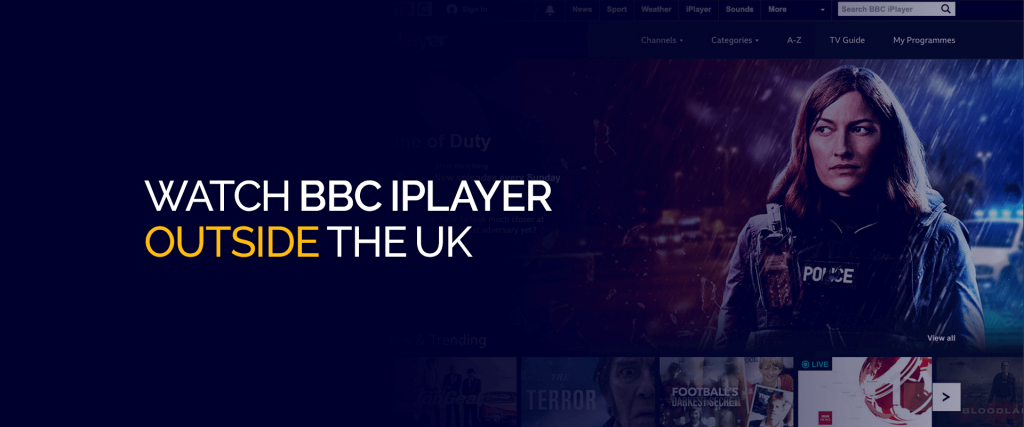 英国外でBBC iPlayerを見る