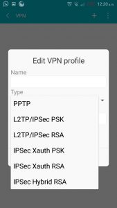 VPN på Android 2