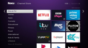 تصفح قنوات Roku store