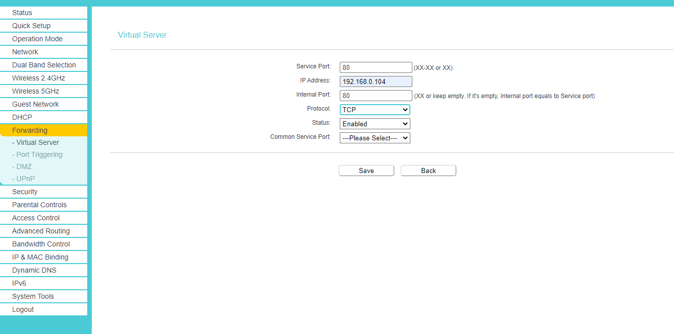 Router Tplink 3