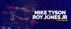 Kijk Mike Tyson vs. Roy Jones Jr. live online