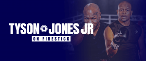 Oglądaj Mike Tyson kontra Roy Jones Jr. na Firestick