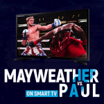 Watch Floyd Mayweather vs Logan Paul on Smart TV