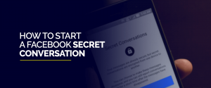 Como iniciar uma conversa secreta no Facebook
