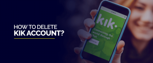 Como eliminar cuenta kik