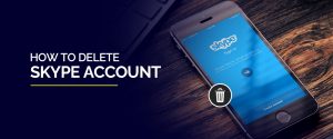 How to delete skype account