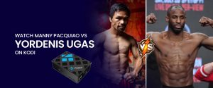Sehen Sie Yordenis Ugas vs. Manny Pacquiao auf Kodi