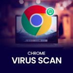 Verificação de vírus do Chrome