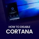 How to disable Cortana