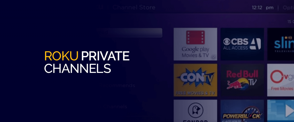 Roku privékanalen