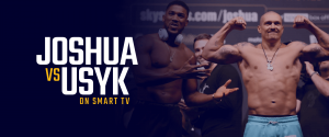 在智能电视上观看 Anthony Joshua vs Oleksandr Usyk