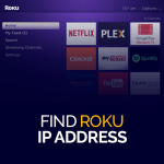 Encontre o endereço IP do Roku