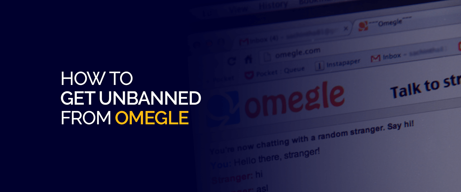 How to get on omegle