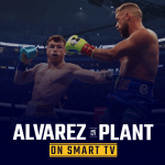 Oglądaj Canelo Alvarez kontra Caleb Plant na Smart TV
