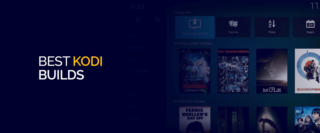 أفضل يبني Kodi