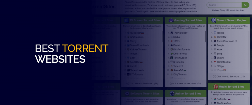 Best Torrent Websites