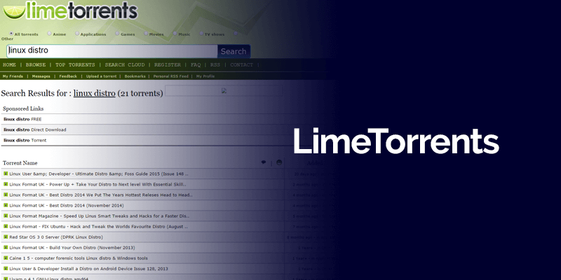 7 LimeTorrents Alternatives and Proxy Sites (Tested)