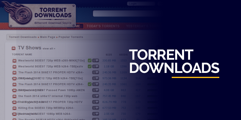 Download de torrents