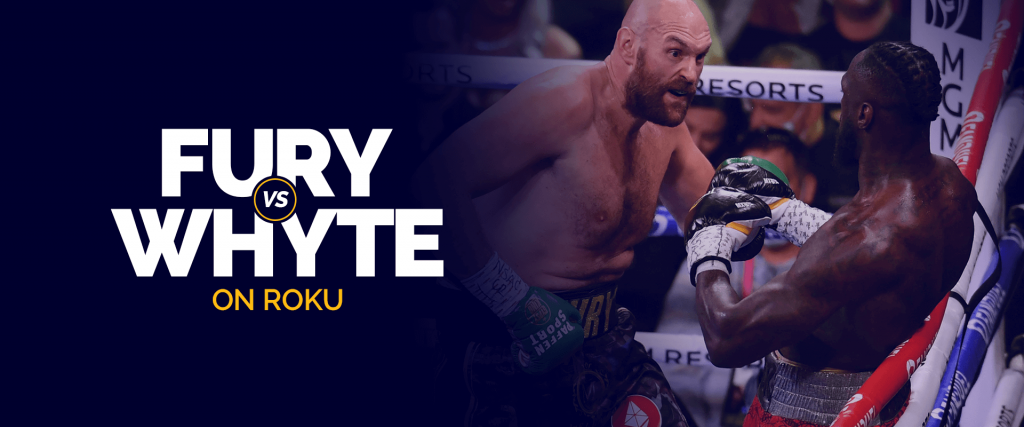 Kijk Tyson Fury vs Dillian Whyte op Smart TV