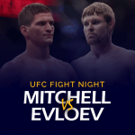 UFC Fight Night - Mitchell contro Evloev