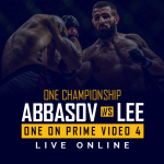 Watch One Championship Live Online - ONE ON PRIME VIDEO 4 - ABBASOV vs LEE