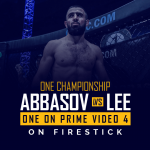 شاهد بطولة واحدة على Firestick - ONE ON PRIME VIDEO 4 - ABBASOV vs LEE